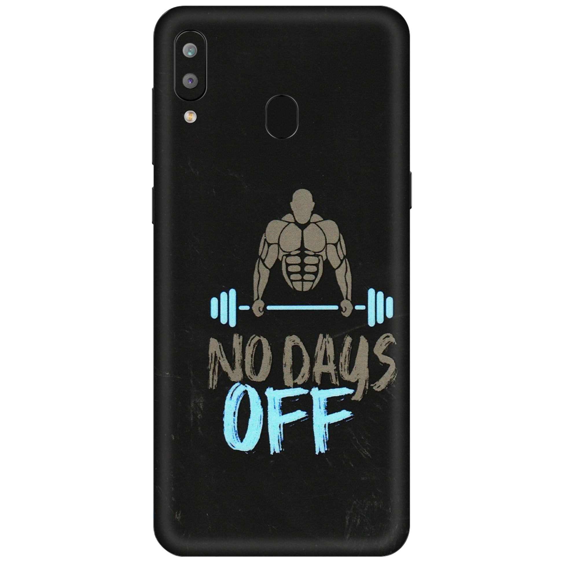 Samsung A/S Series Phone Skins (All Models) - Gym Lover - 3D Embossed Finish (L-127) Samsung Galaxy A30