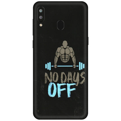 Samsung A/S Series Phone Skins (All Models) - Gym Lover - 3D Embossed Finish (L-127) Samsung Galaxy A30