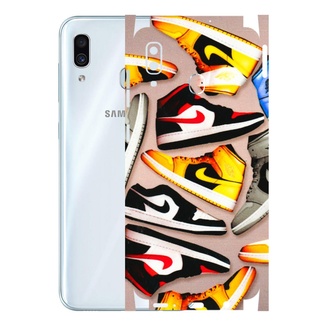 Samsung A/S Series Phone Skins (All Models) - Sneaker Lover - 3D Embossed Finish (L-135) Samsung Galaxy A30