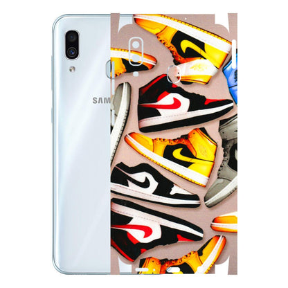 Samsung A/S Series Phone Skins (All Models) - Sneaker Lover - 3D Embossed Finish (L-135) Samsung Galaxy A30