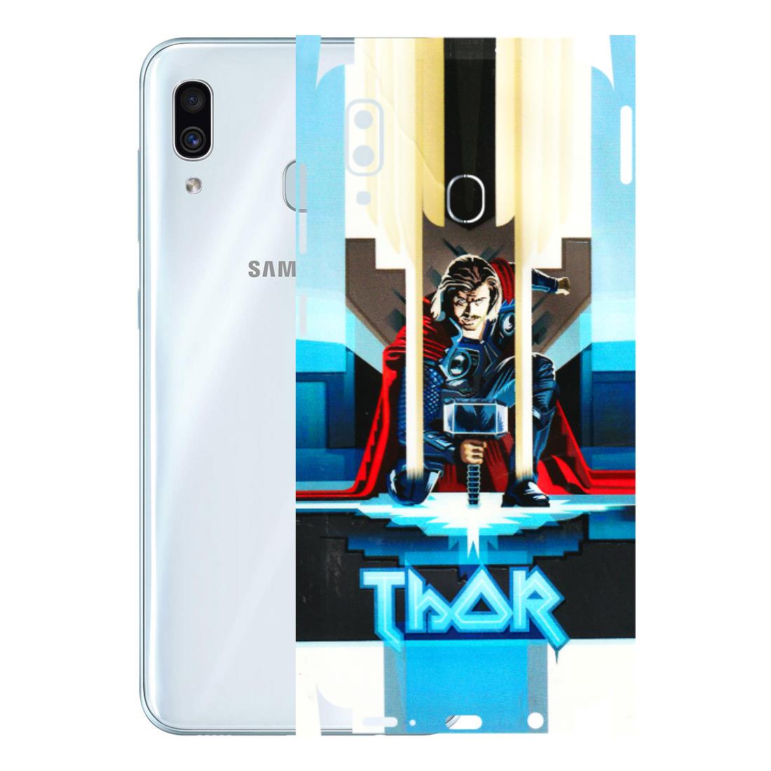 Samsung A/S Series Phone Skins (All Models) - Thor - 3D Embossed Finish (L-137) Samsung Galaxy A30