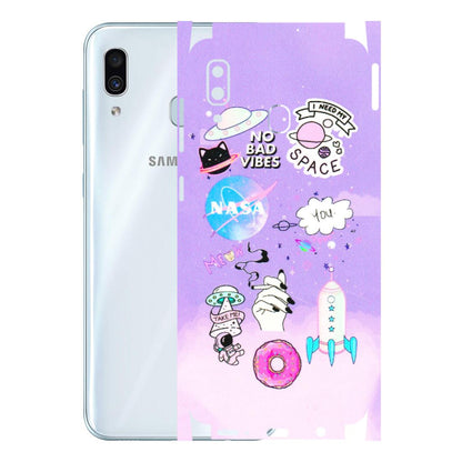 Samsung A/S Series Phone Skins (All Models) - I Need My Nasa Skin - 3D Embossed Finish (L-149) Samsung Galaxy A30