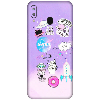 Samsung A/S Series Phone Skins (All Models) - I Need My Nasa Skin - 3D Embossed Finish (L-149) Samsung Galaxy A30