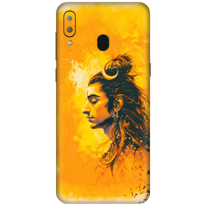 Samsung A/S Series Phone Skins (All Models) - Shiv Shakti - 3D Embossed Finish (L-14) Samsung Galaxy A30