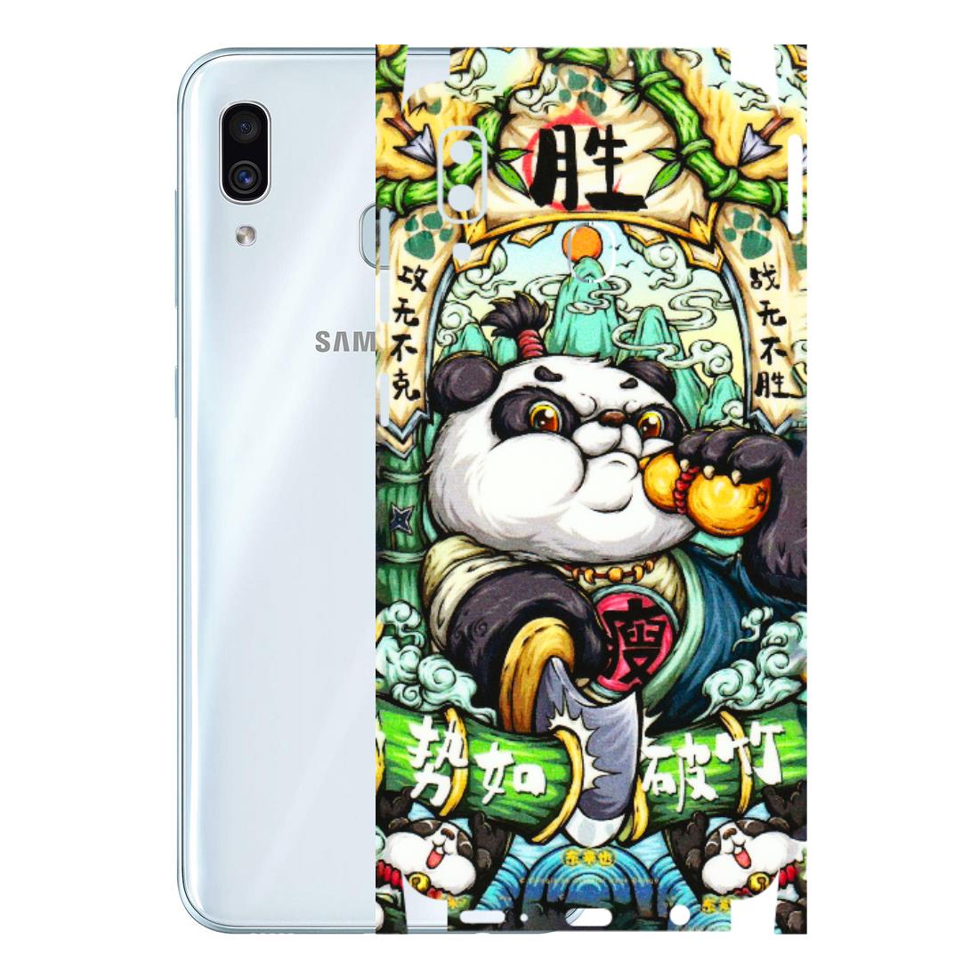 Samsung A/S Series Phone Skins (All Models) - Royal Rich Panda - 3D Embossed Finish (L-170) Samsung Galaxy A30