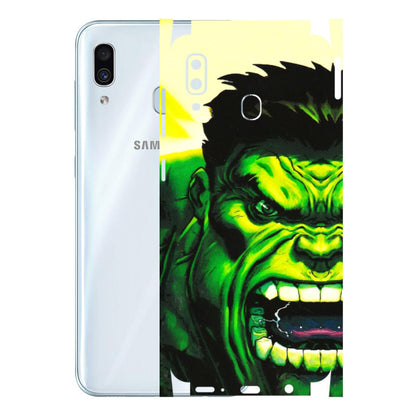Samsung A/S Series Phone Skins (All Models) - Hulk - 3D Embossed Finish (L-180) Samsung Galaxy A30