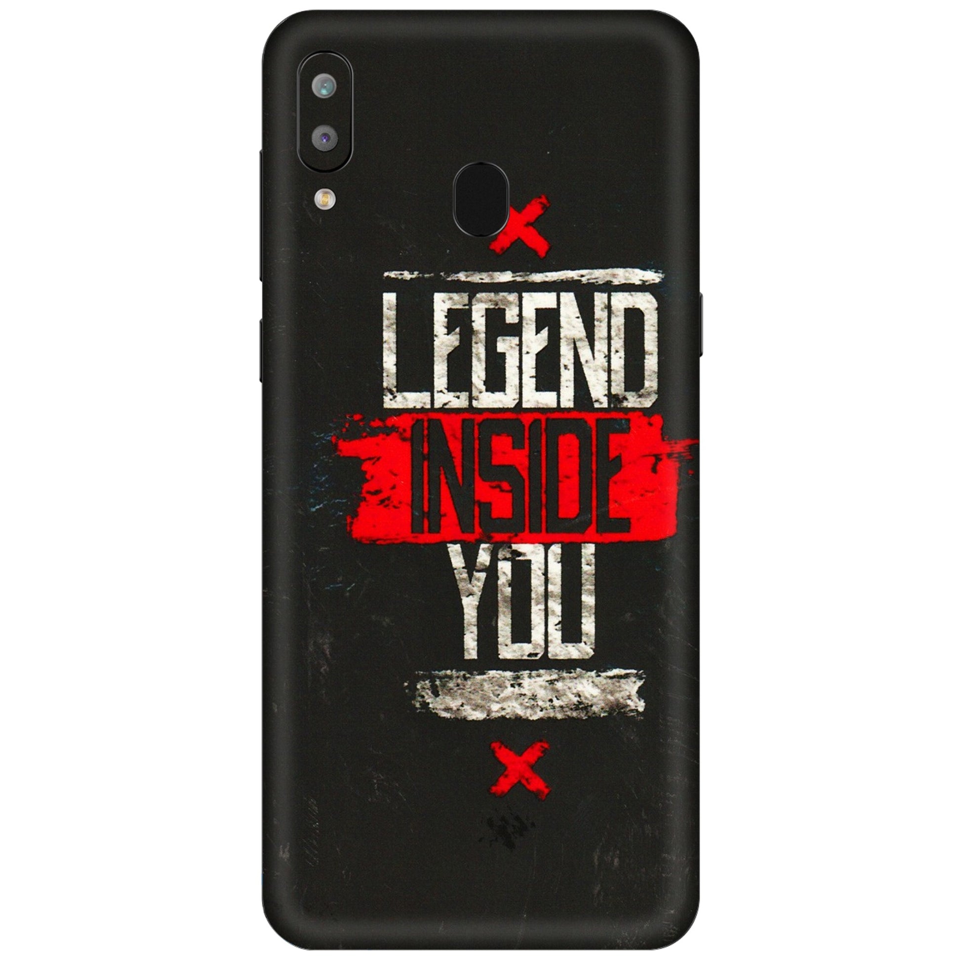 Samsung A/S Series Phone Skins (All Models) - Legend Inside You - 3D Embossed Finish (L-186) Samsung Galaxy A30