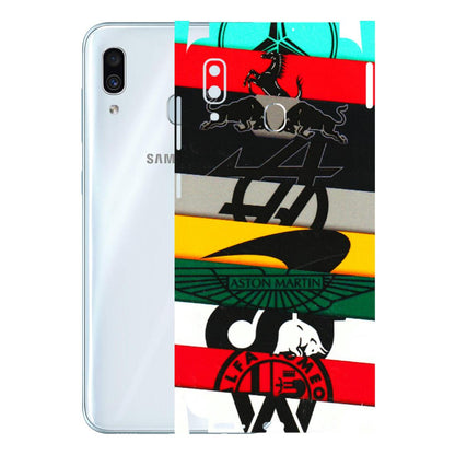 Samsung A/S Series Phone Skins (All Models) - Multi Designer Brands - 3D Embossed Finish (L-187) Samsung Galaxy A30
