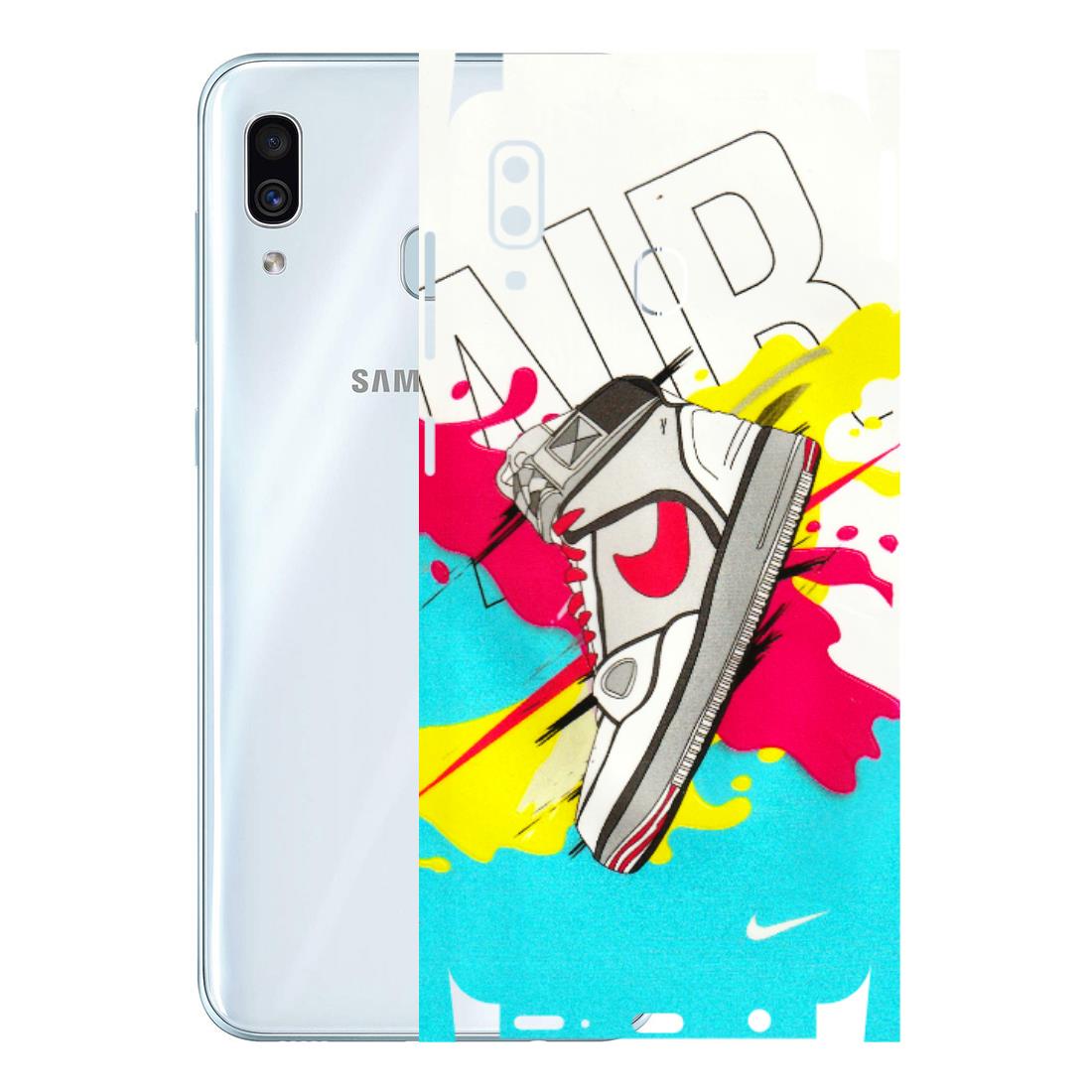 Samsung A/S Series Phone Skins (All Models) - Sneaker - 3D Embossed Finish (L-207) Samsung Galaxy A30