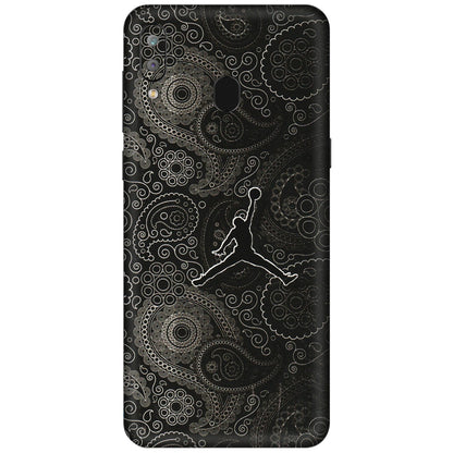 Samsung A/S Series Phone Skins (All Models) - Basketball Player Artwork - 3D Embossed Finish (L-215) Samsung Galaxy A30