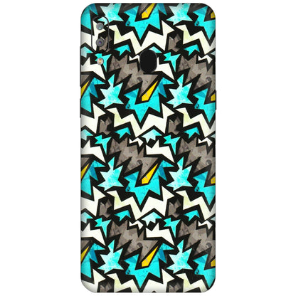 Samsung A/S Series Phone Skins (All Models) - Funky Zig Zag - 3D Embossed Finish (L-223) Samsung Galaxy A30