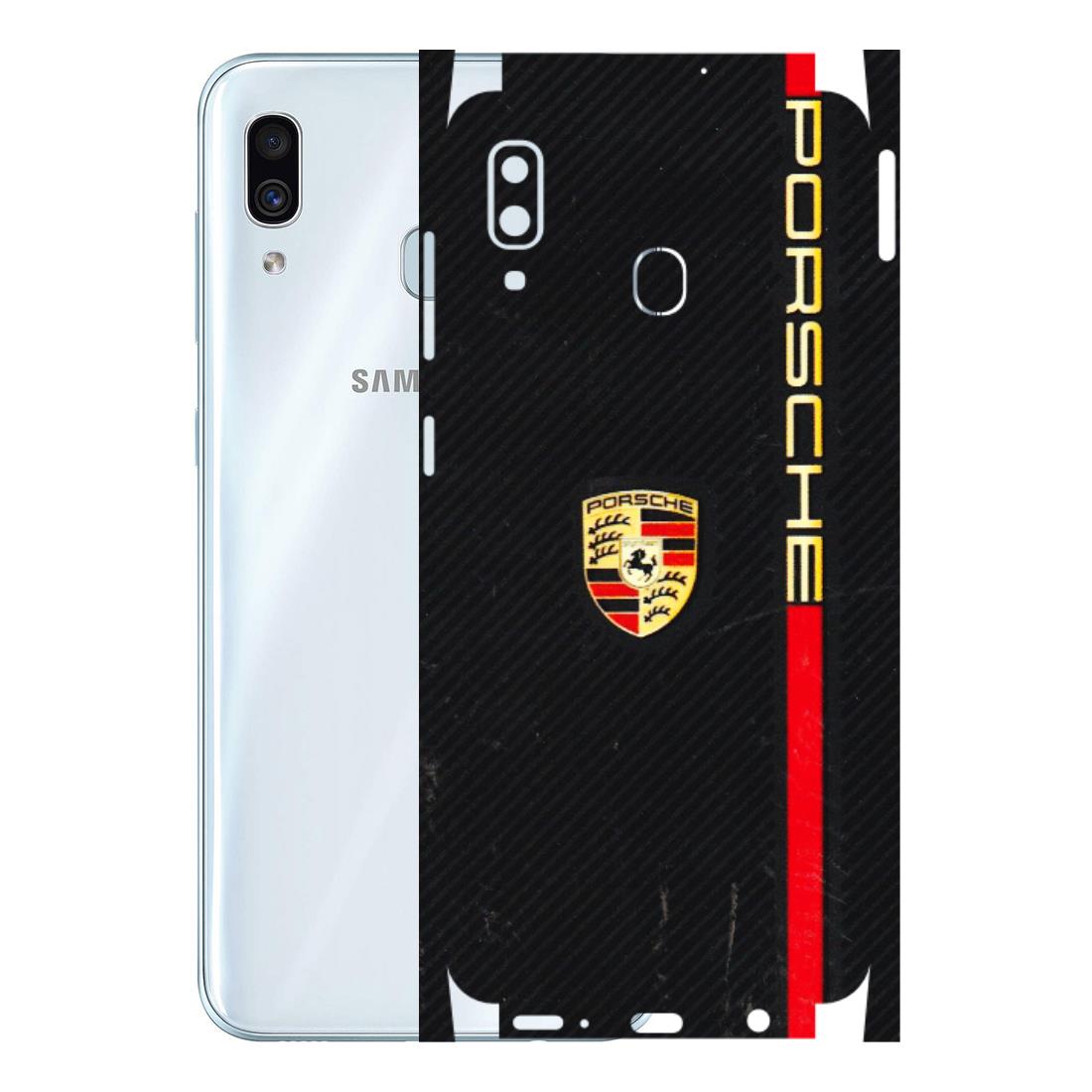Samsung A/S Series Phone Skins (All Models) - Premium Porsche - 3D Embossed Finish (L-225) Samsung Galaxy A30