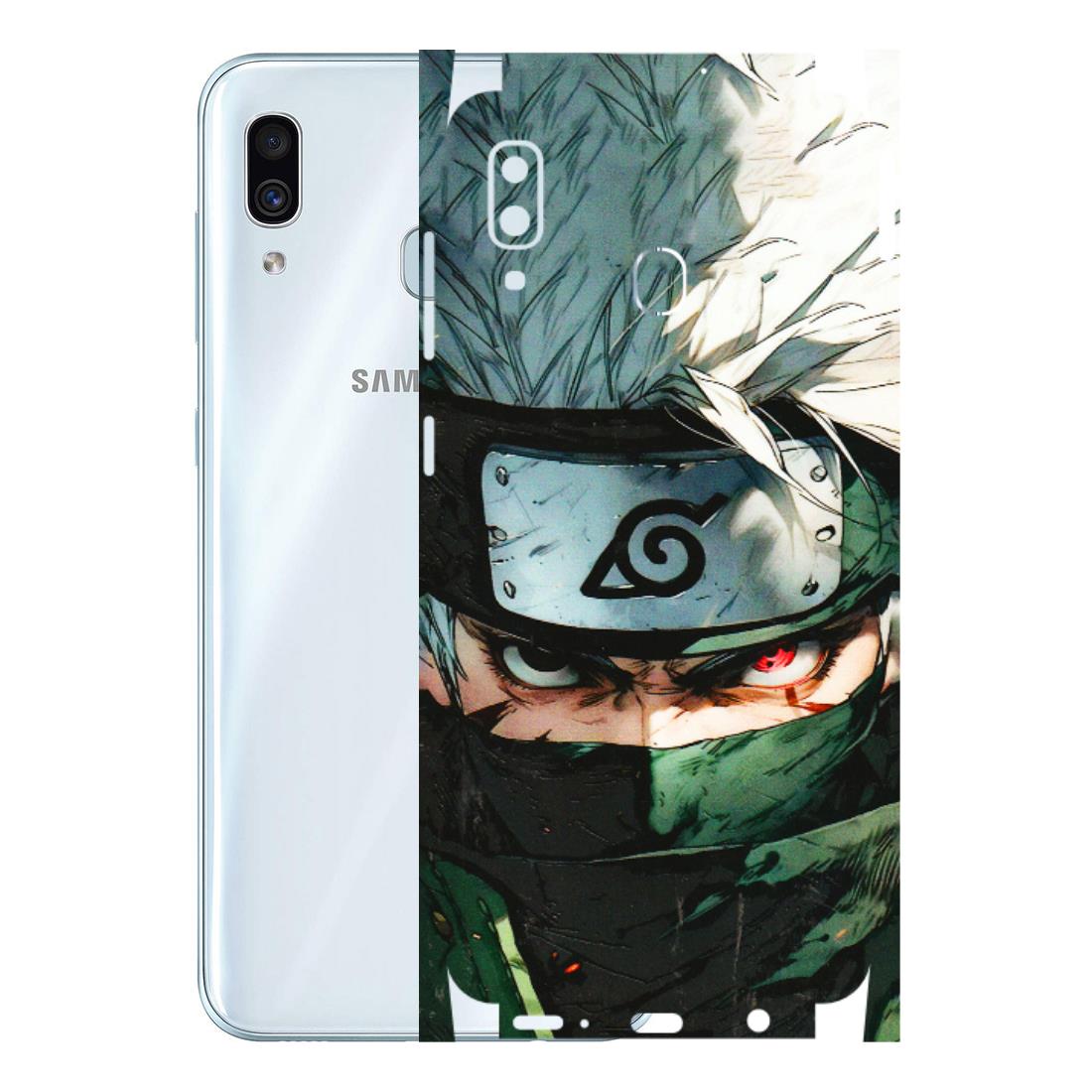 Samsung A/S Series Phone Skins (All Models) - Kakashi Red Eye Focus - 3D Embossed Finish (L-227) Samsung Galaxy A30