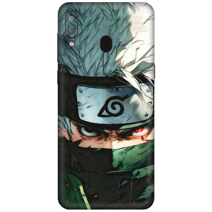 Samsung A/S Series Phone Skins (All Models) - Kakashi Red Eye Focus - 3D Embossed Finish (L-227) Samsung Galaxy A30
