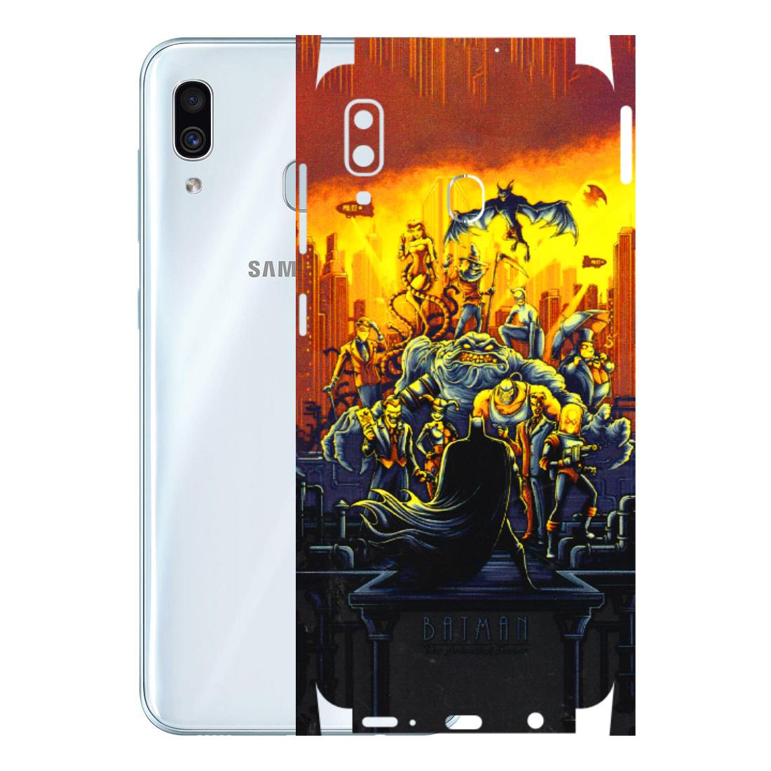 Samsung A/S Series Phone Skins (All Models) - Games Doodles - 3D Embossed Finish (L-24) Samsung Galaxy A30