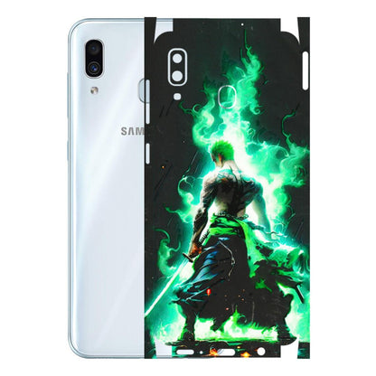 Samsung A/S Series Phone Skins (All Models) - Zoro Sword - 3D Embossed Finish (L-241) Samsung Galaxy A30