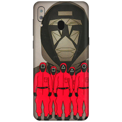 Samsung A/S Series Phone Skins (All Models) - Squid Game Hero - 3D Embossed Finish (L-245) Samsung Galaxy A30