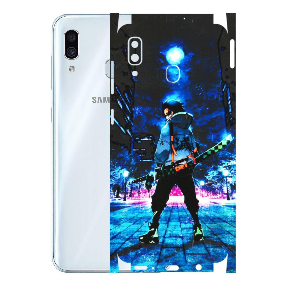 Samsung A/S Series Phone Skins (All Models) - Demon Slayer Sword - 3D Embossed Finish (L-247) Samsung Galaxy A30