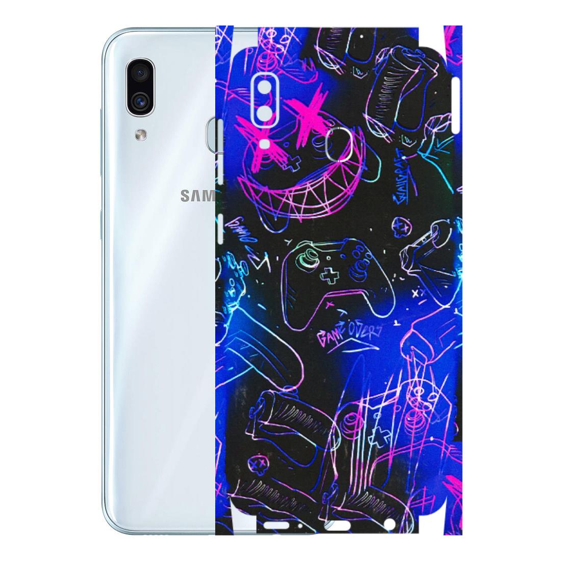 Samsung A/S Series Phone Skins (All Models) - Gamers Paradise - 3D Embossed Finish (L-258) Samsung Galaxy A30