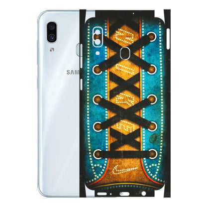 Samsung A/S Series Phone Skins (All Models) - Sneakers Lover Nike - 3D Embossed Finish (L-262) Samsung Galaxy A30