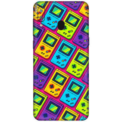 Samsung A/S Series Phone Skins (All Models) - Gameboy Colourful - 3D Embossed Finish (L-266) Samsung Galaxy A30