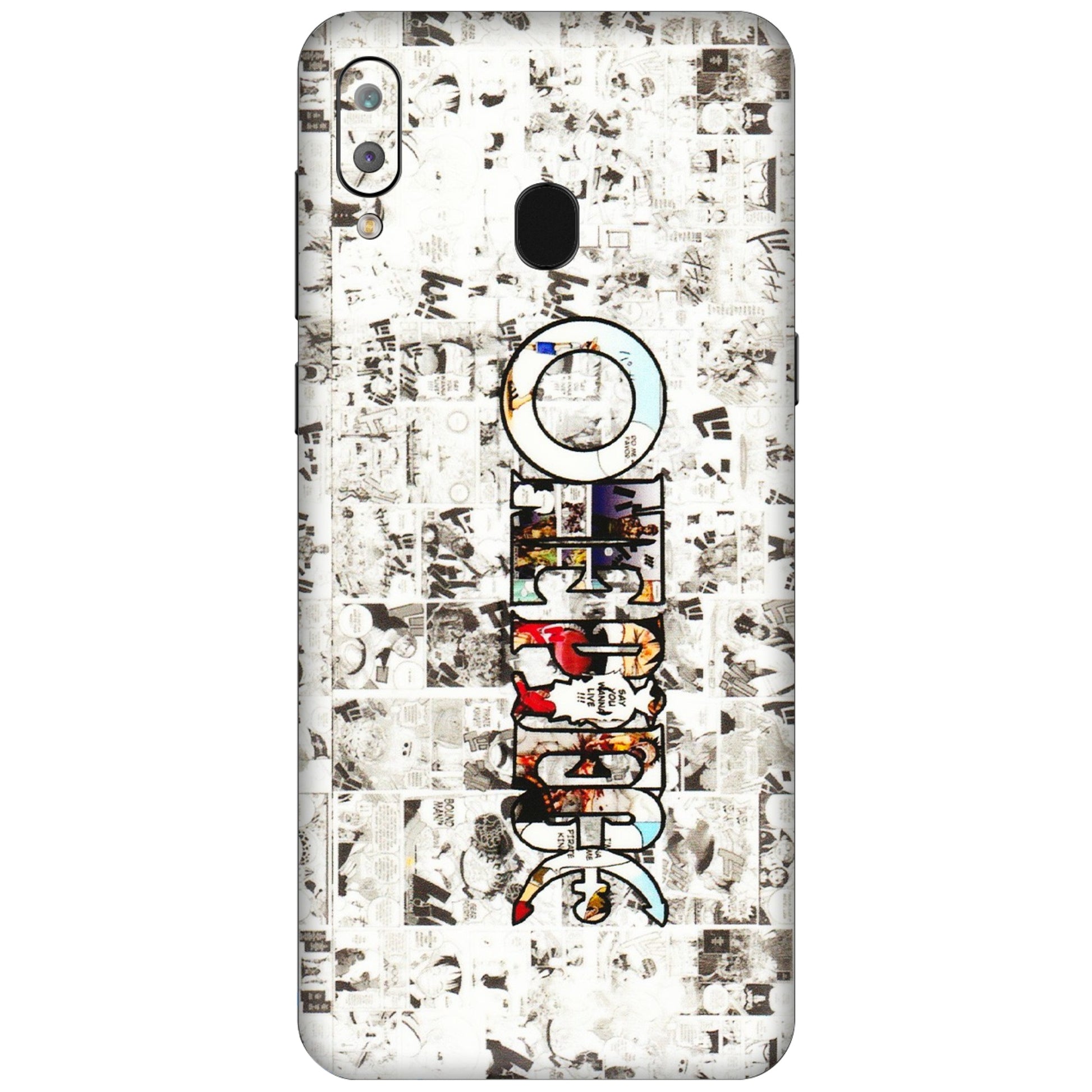 Samsung A/S Series Phone Skins (All Models) - One Piece Manga - 3D Embossed Finish (L-26) Samsung Galaxy A30