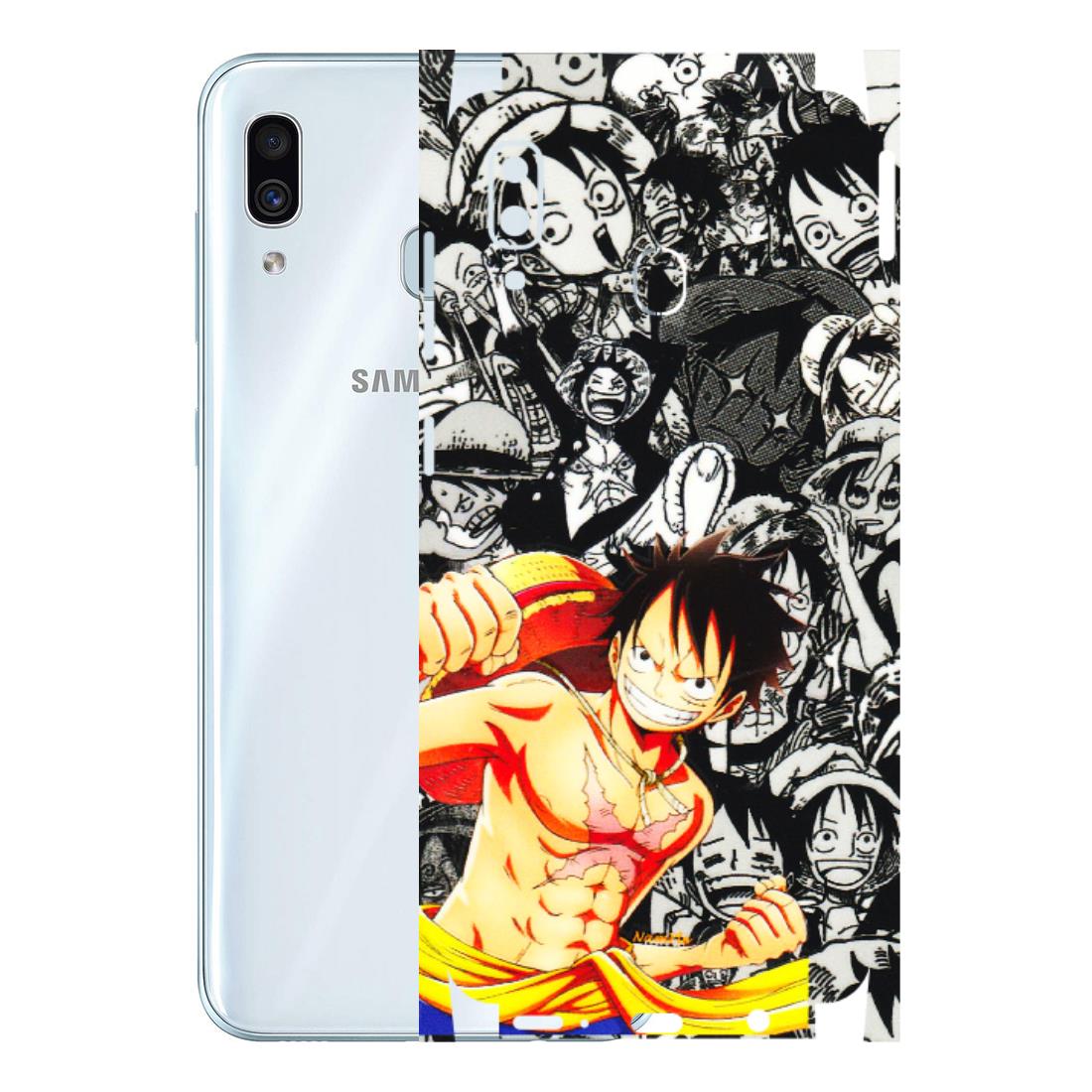 Samsung A/S Series Phone Skins (All Models) - Anime Comics Games Doodles - 3D Embossed Finish (L-27) Samsung Galaxy A30