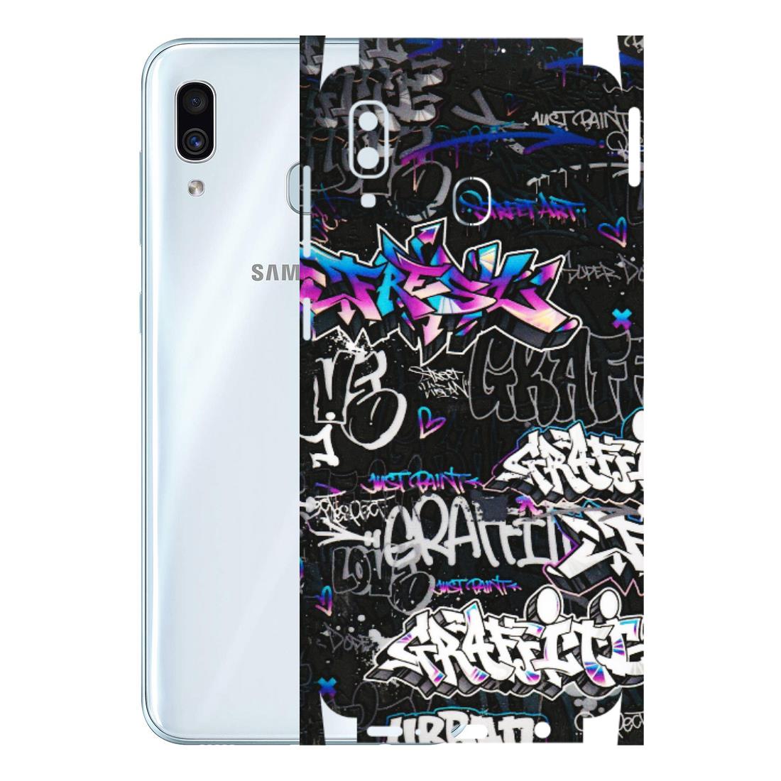 Samsung A/S Series Phone Skins (All Models) - Graffiti Killer - 3D Embossed Finish (L-274) Samsung Galaxy A30