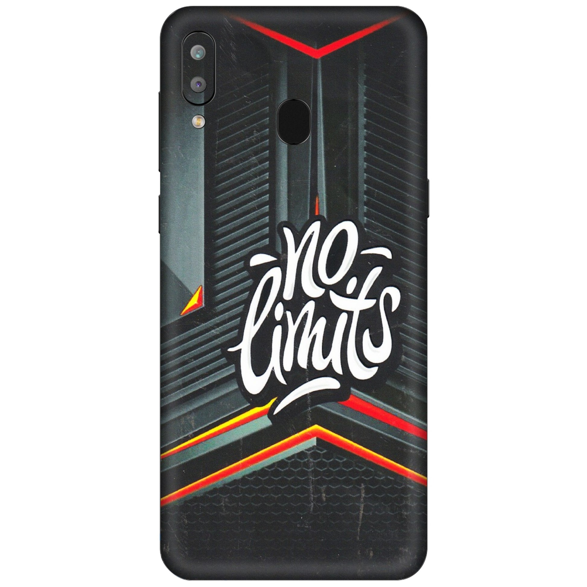 Samsung A/S Series Phone Skins (All Models) - No Limits - 3D Embossed Finish (L-286) Samsung Galaxy A30