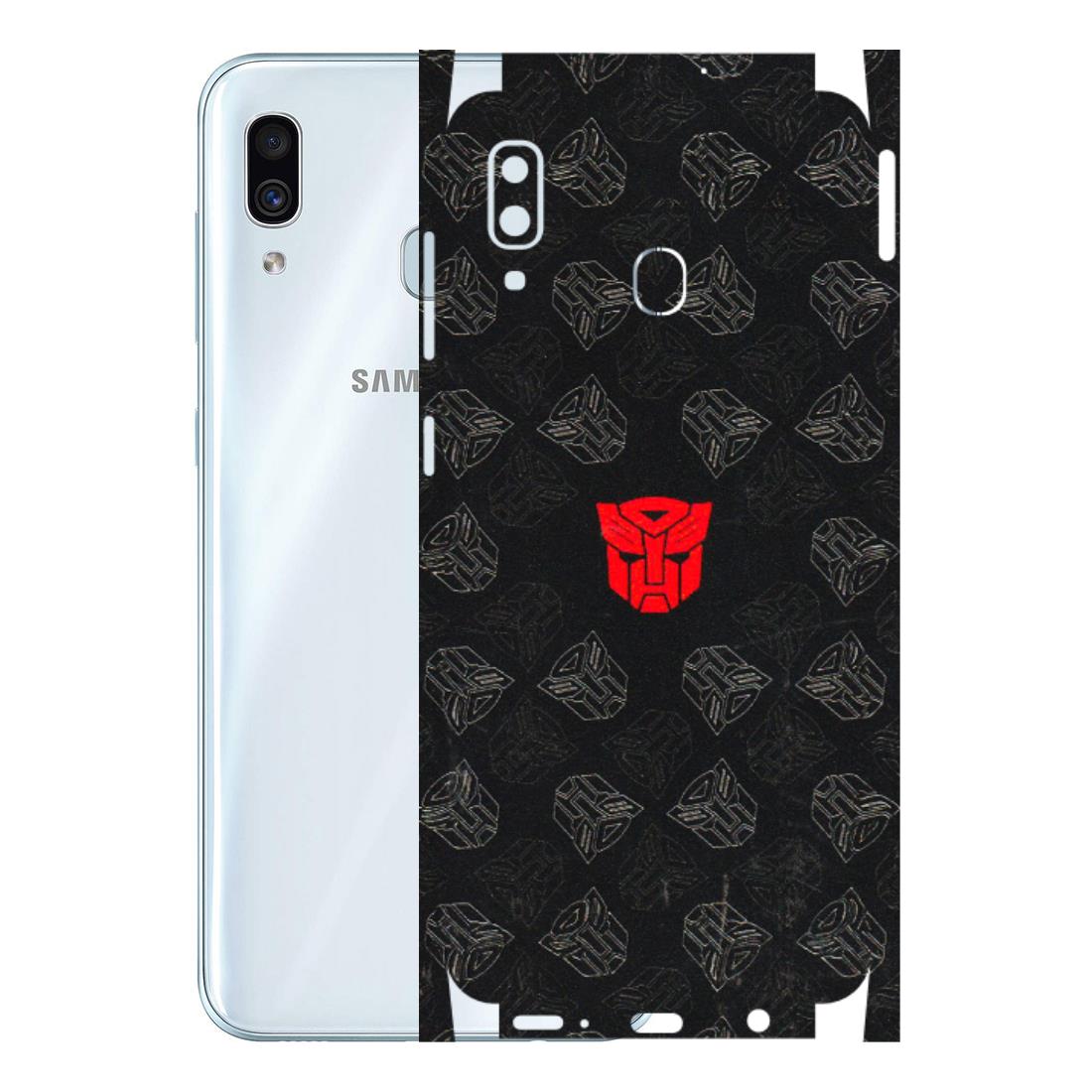 Samsung A/S Series Phone Skins (All Models) - Transformers Devastation - 3D Embossed Finish (L-301) Samsung Galaxy A30
