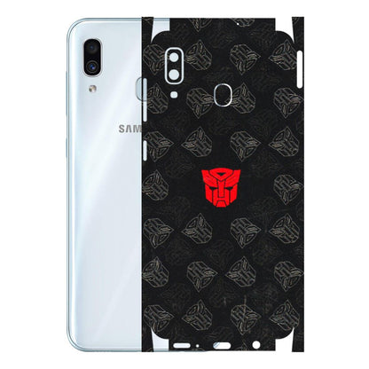 Samsung A/S Series Phone Skins (All Models) - Transformers Devastation - 3D Embossed Finish (L-301) Samsung Galaxy A30
