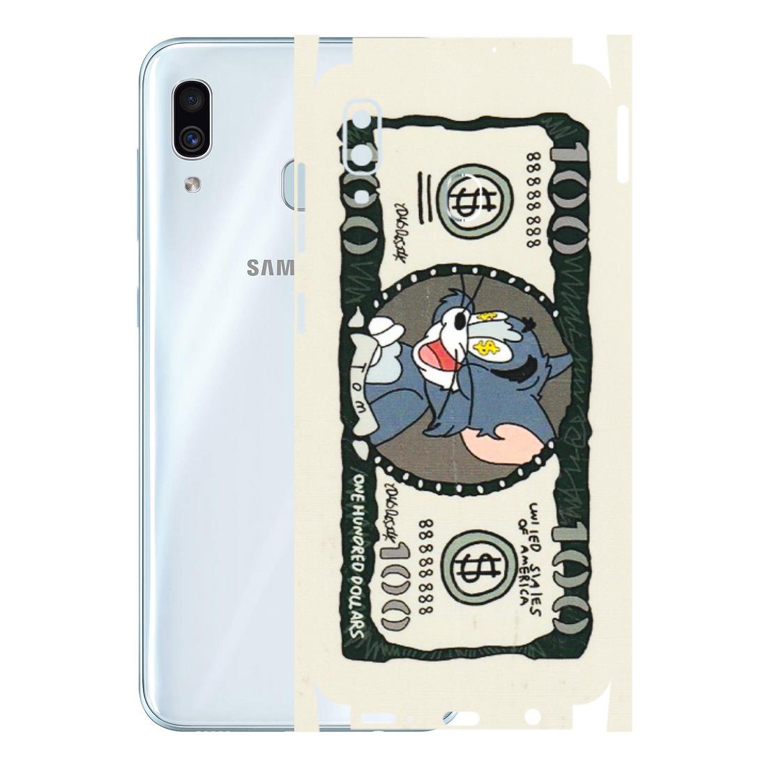 Samsung A/S Series Phone Skins (All Models) - Tom Hundred Dollar - 3D Embossed Finish (L-324) Samsung Galaxy A30