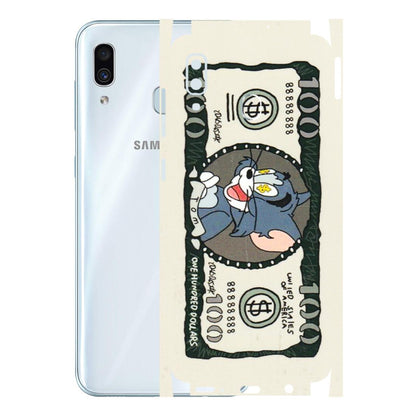 Samsung A/S Series Phone Skins (All Models) - Tom Hundred Dollar - 3D Embossed Finish (L-324) Samsung Galaxy A30