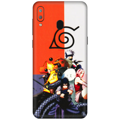 Samsung A/S Series Phone Skins (All Models) - Naruto Final Fight - 3D Embossed Finish (L-33) Samsung Galaxy A30