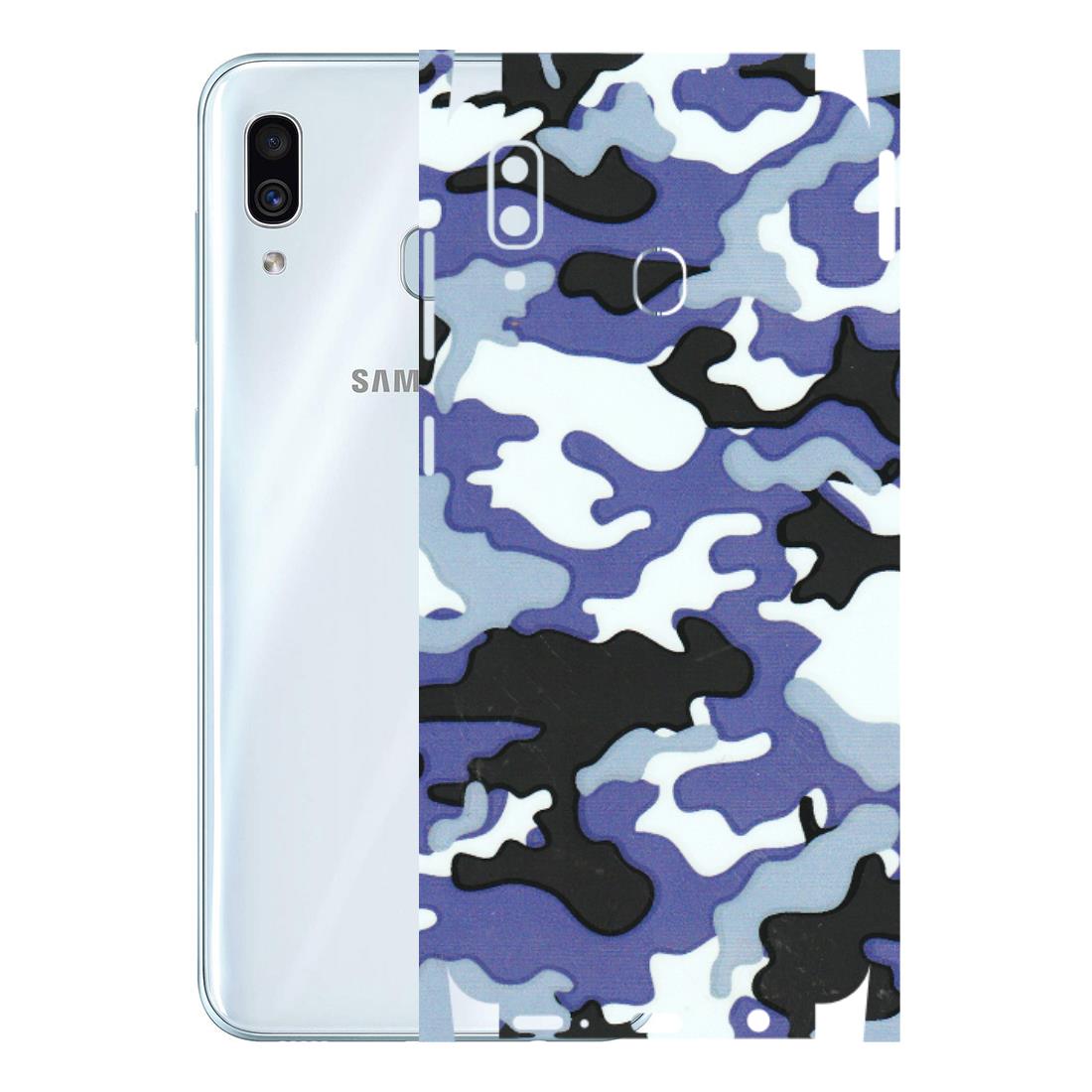 Samsung A/S Series Phone Skins (All Models) - Powerfull Military Camoflauge - 3D Embossed Finish (L-49) Samsung Galaxy A30