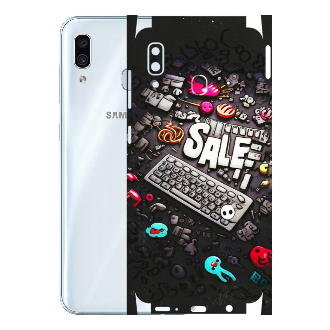 Samsung A/S Series Phone Skins (All Models) - Gadgets Sale - 3D Embossed Finish (L-50) Samsung Galaxy A30