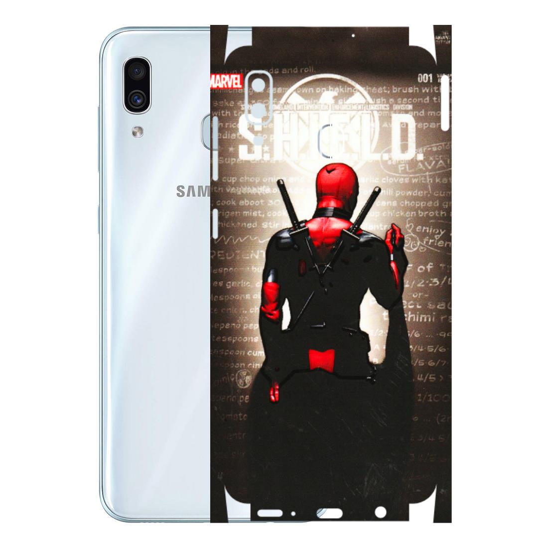 Samsung A/S Series Phone Skins (All Models) - Deadpool - 3D Embossed Finish (L-56) Samsung Galaxy A30
