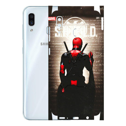 Samsung A/S Series Phone Skins (All Models) - Deadpool - 3D Embossed Finish (L-56) Samsung Galaxy A30