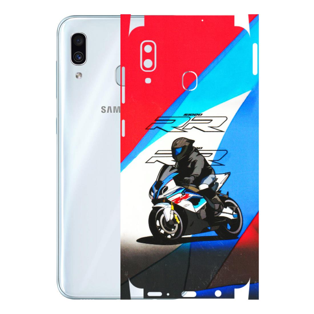 Samsung A/S Series Phone Skins (All Models) - Bikers Love - 3D Embossed Finish (L-58) Samsung Galaxy A30