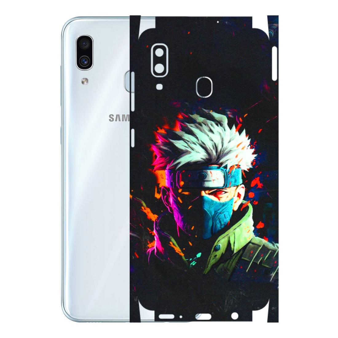 Samsung A/S Series Phone Skins (All Models) - Anime Cool Character - 3D Embossed Finish (L-59) Samsung Galaxy A30