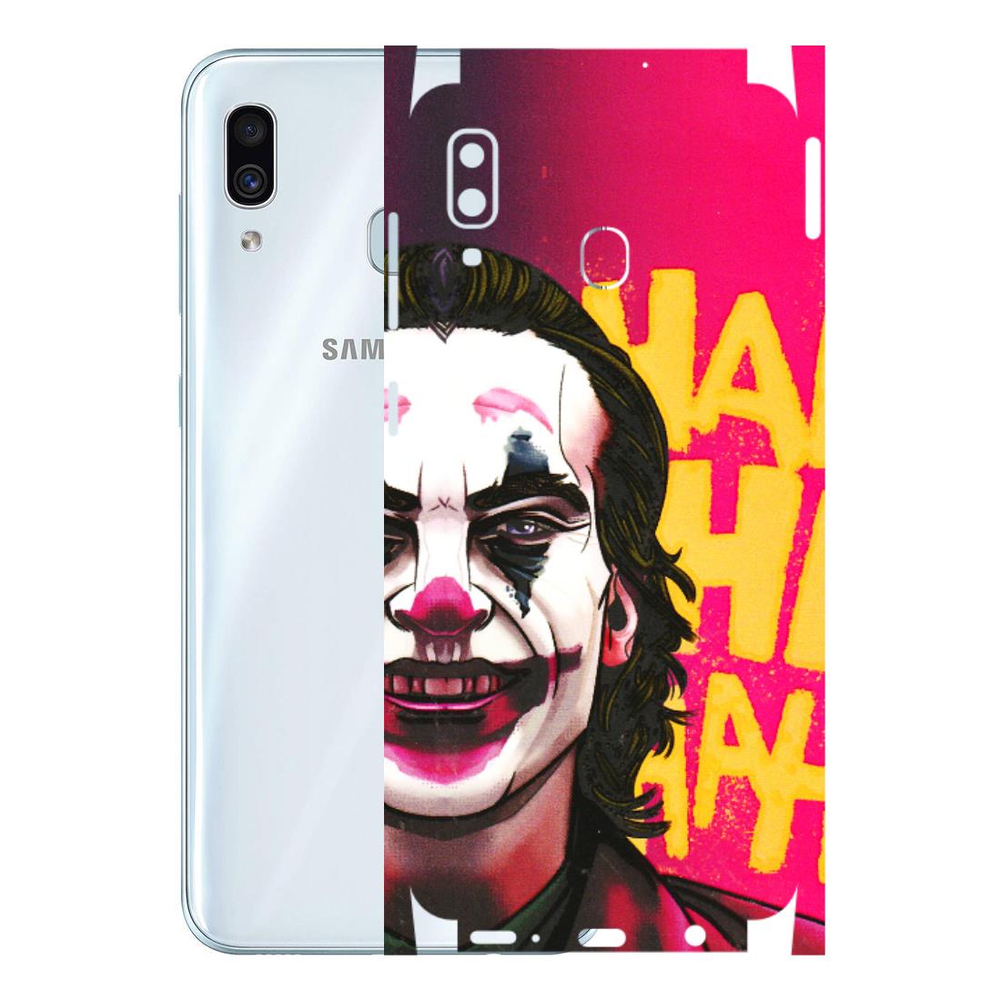 Samsung A/S Series Phone Skins (All Models) - Joker Evil Laugh - 3D Embossed Finish (L-97) Samsung Galaxy A30