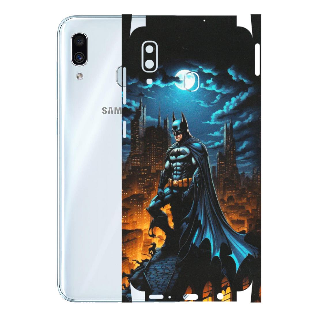 Samsung A/S Series Phone Skins (All Models) - Batman Arkham City - Matte Finish (M-01) Samsung Galaxy A30