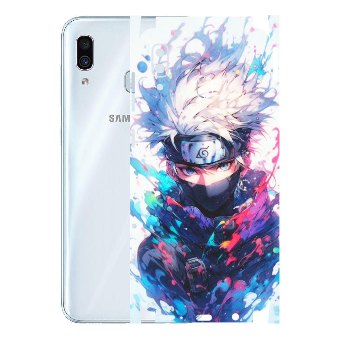 Samsung A/S Series Phone Skins (All Models) - Naruto Face Mask - Matte Finish (M-03) Samsung Galaxy A30
