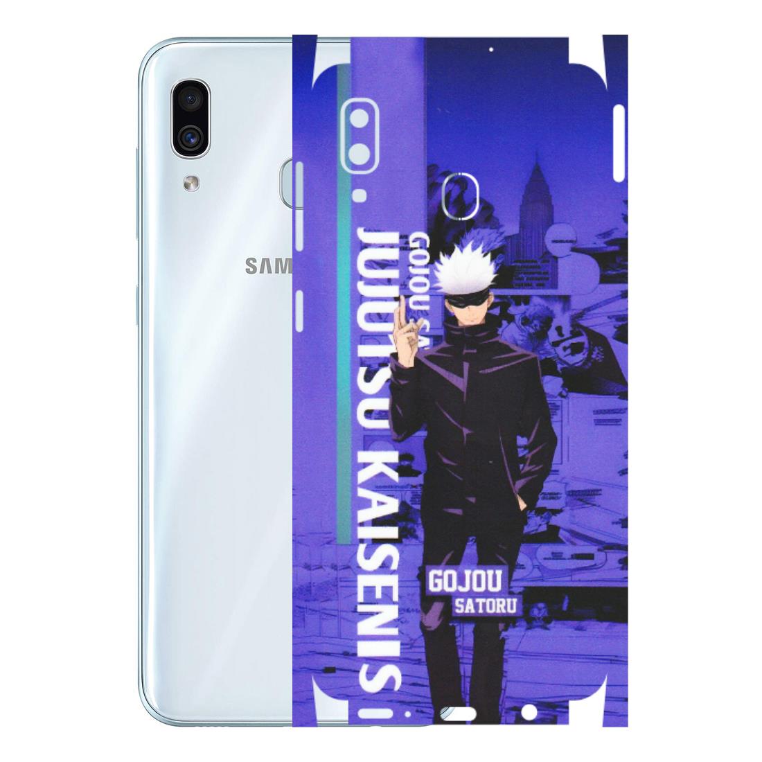 Samsung A/S Series Phone Skins (All Models) - Jujutsu Kaisen Gojo - Matte Finish (M-05) Samsung Galaxy A30