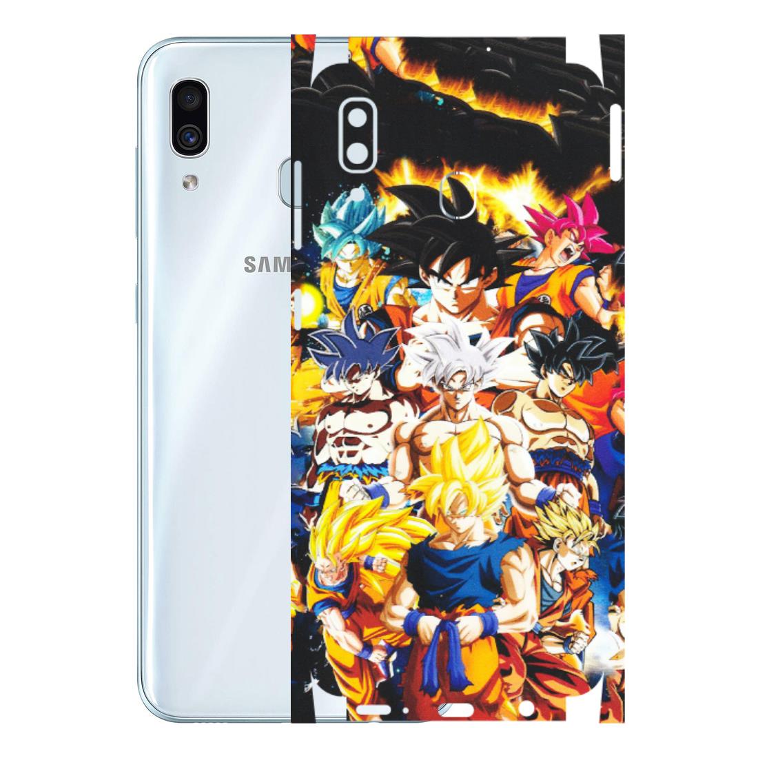 Samsung A/S Series Phone Skins (All Models) - Ultimate Dragon Ball Z - Matte Finish (M-100) Samsung Galaxy A30