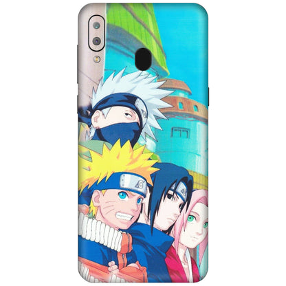 Samsung A/S Series Phone Skins (All Models) - Team Minato And Kakashi - Matte Finish (M-101) Samsung Galaxy A30