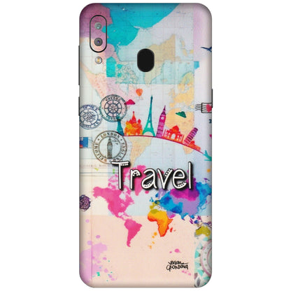 Samsung A/S Series Phone Skins (All Models) - Travel The Wonders - Matte Finish (M-108) Samsung Galaxy A30