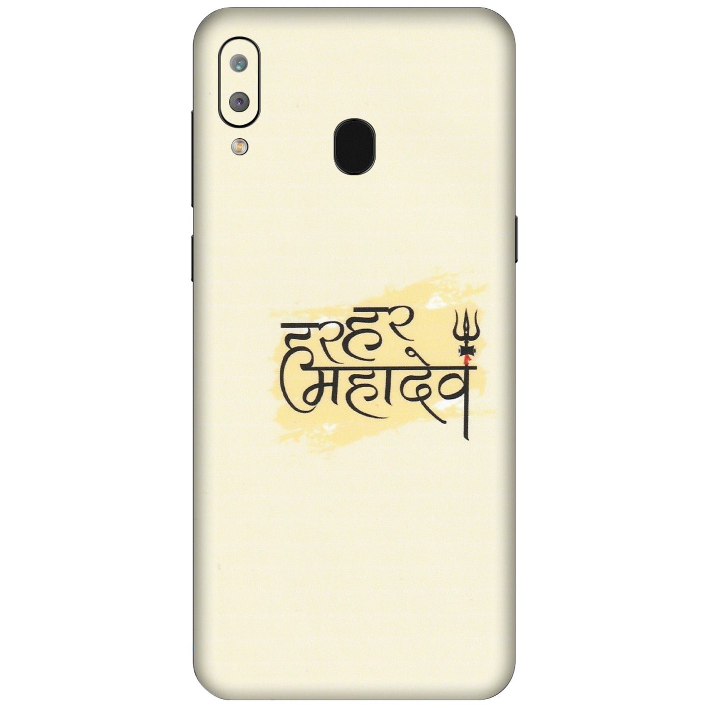 Samsung A/S Series Phone Skins (All Models) - Har Har Mahadev - Matte Finish (M-10) Samsung Galaxy A30