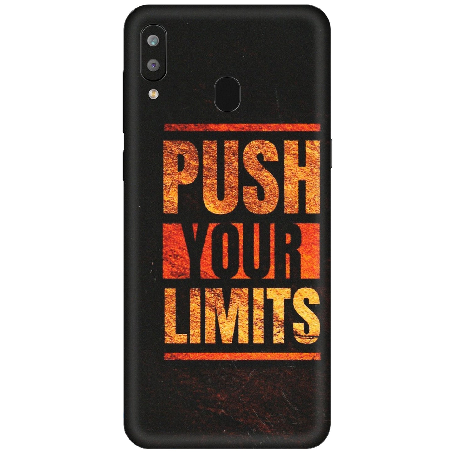 Samsung A/S Series Phone Skins (All Models) - Push Your Limits - Matte Finish (M-118) Samsung Galaxy A30