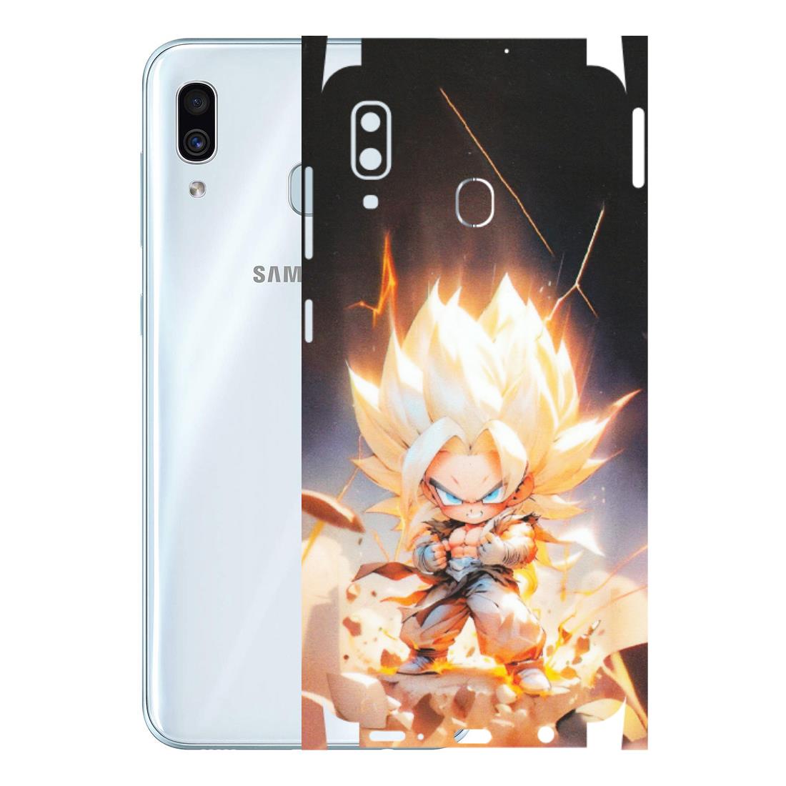 Samsung A/S Series Phone Skins (All Models) - Goku Dragon Cute Anime - Matte Finish (M-131) Samsung Galaxy A30